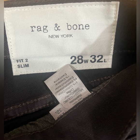 Rag and bone Fit 2 Slim Fit Jean - Picture 5 of 5
